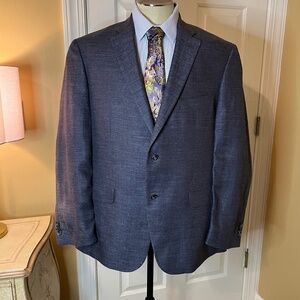 NWOT Men's Jos. A. Bank Tailored Fit Linen Blazer Sportcoat Size 46R 46 Regular